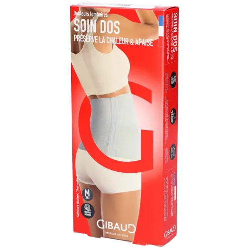 GIBAUD, GIBAUD CHALEUR Nierenwärmer M, 25cm anthrazit (1 Stk)