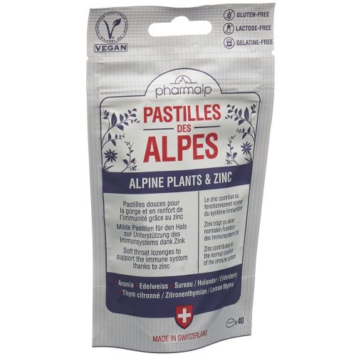 Pharmalp, PHARMALP Pastilles des Alpes Doypack 40 Stk