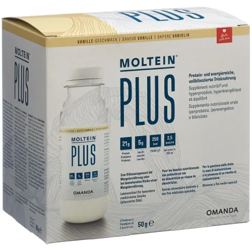 Moltein, MOLTEIN PLUS 2.5 Vanille (6x50g)