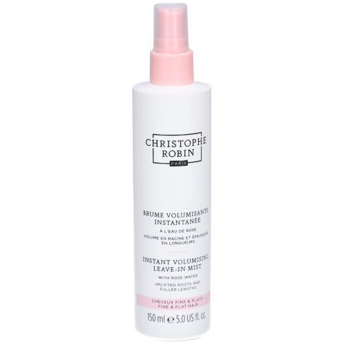 Christophe Robin, Christophe Robin - Brume Volume Naturel À L'Eau De Rose, Instant Volumising Leave-In Mist with Rose Water, 150  ml
