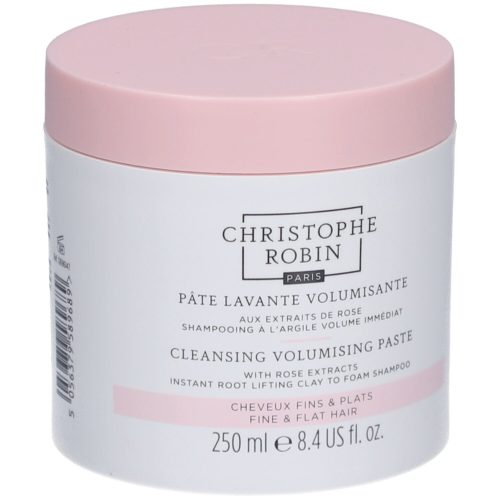 Christophe Robin, Christophe Robin - Pâte Lavante Volumisante aux Extraits de Rose, Cleasing Volumizing Paste with Rose Extrats, 250 ml