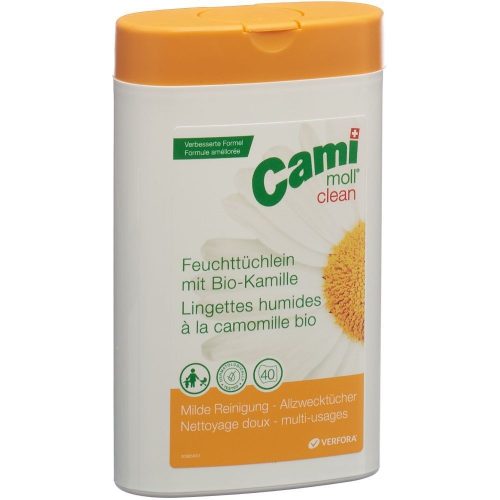 cami moll, CAMI MOLL clean Feuchtt&uuml;cher NF Box 40 Stk