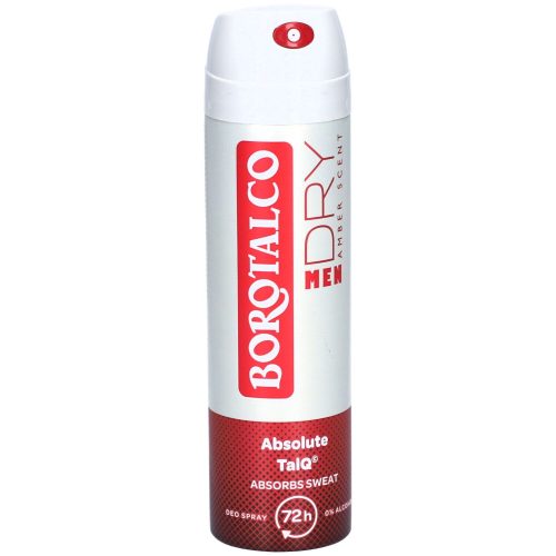 BOROTALCO, Borotalco Men Deo Spray Absolute ExtraDry Amber (150ml)