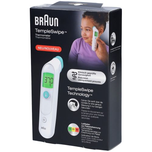Braun, Braun Fieberthermometer "TempleSwipe"