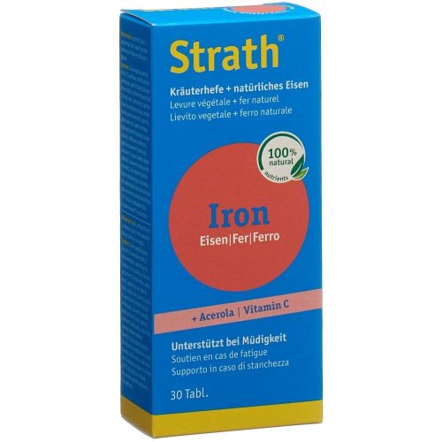 Strath, Strath Iron natürliches Eisen + Kräuterhefe (30 Stk)