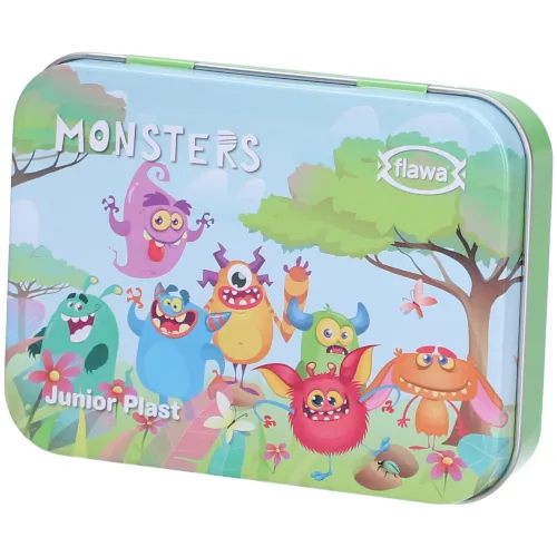FLAWA, Flawa Junior Plast Monsters Box (20 Stk)