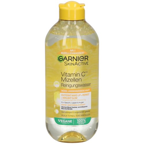 Garnier, Garnier - Mizellen Reinigungswasser All-in-1 mit Vitamin C*, Gar Mic.wat Vitc B400ml Ger, 400 ml