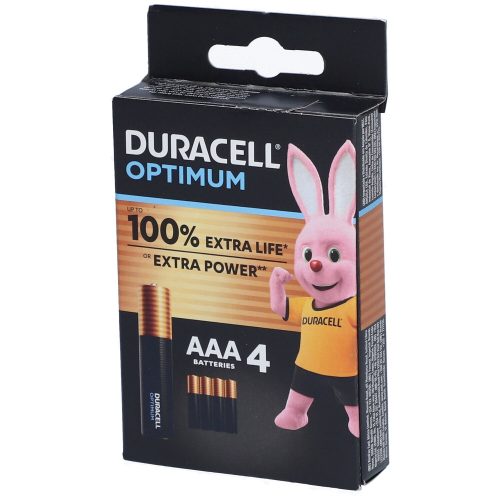 DURACELL, Duracell - Optimum, Alkaline-Bat.,4Stk, AAA(LR03)