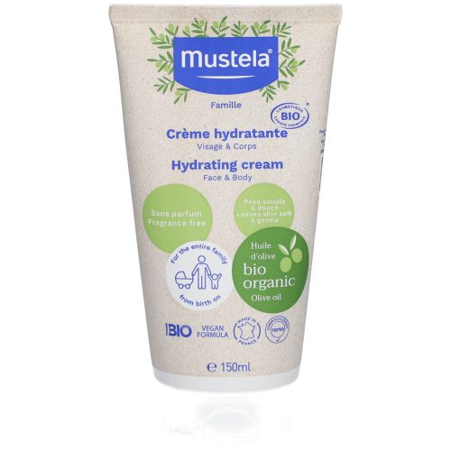 Verfora AG, MUSTELA BIO Feuchtigkeitscreme (neu) Tb 150 ml