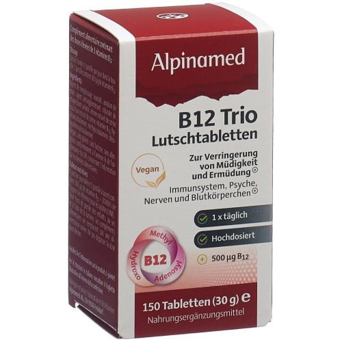 ALPINAMED, Alpinamed B12 Trio Lutschtabletten (150 Stk)