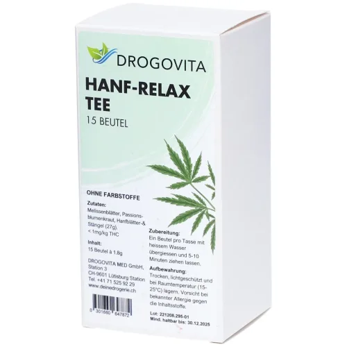 undefined, Drogovita Hanf-Relax Tee Beutel (15 Stk)