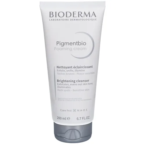 BIODERMA, BIODERMA - Pigmentbio Foaming Cream – Aufhellende Reinigungscreme - gegen braune Flecken, 200 ml