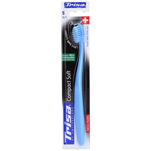 Trisa, Trisa - Zahnbürste Compact Soft, ultrasoft, 1 Stück