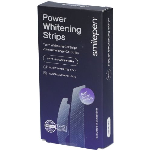 SmilePen, Smilepen - Power Zahn Whitening Strips 14x2 Strips, 1 Stück