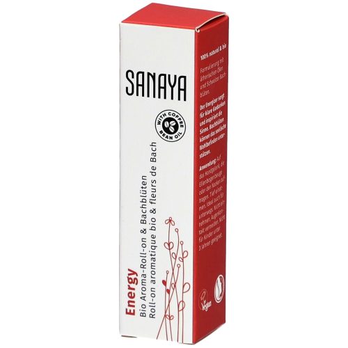 Sanaya, Sanaya Aroma & Bachblüten Roll Energy Bio (10 ml)