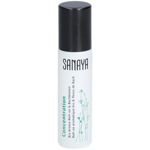 Sanaya, Sanaya Aroma & Bachblüten Roll Concentration Bio (10 ml)