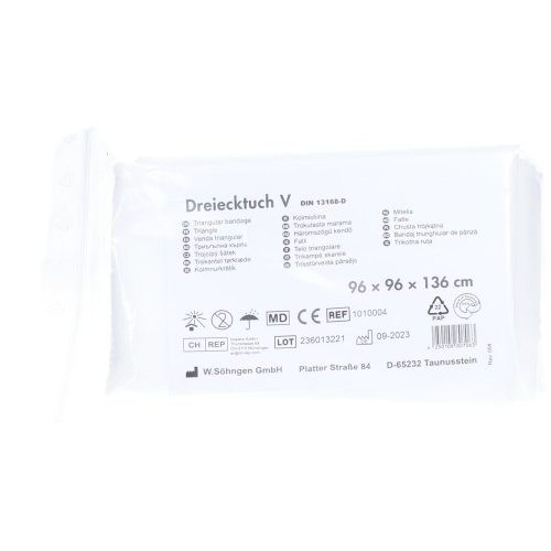 Hartmann, Hartmann Dreiecktuch weiss (1 Stück)
