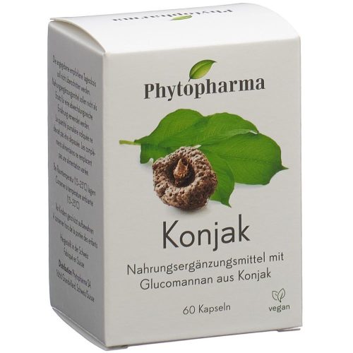 Phytopharma, Phytopharma - Konjak Kapseln, 60 Stück