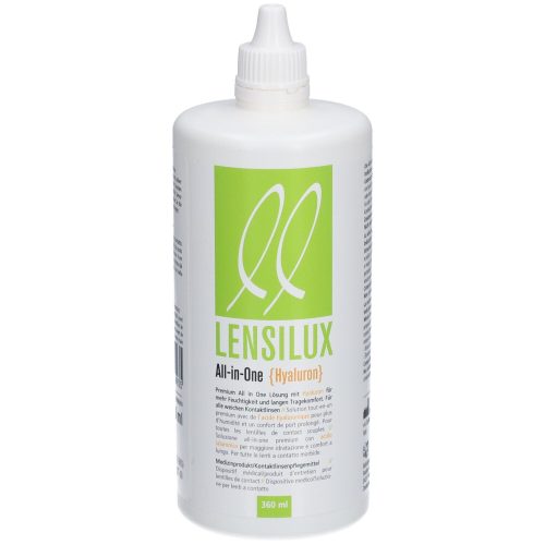 LENSILUX, LENSILUX All-in-One Hyaluron mit Behälter (360ml)