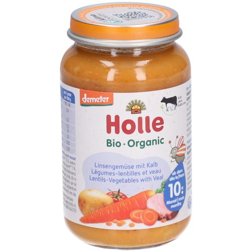 Holle, Holle Linsengemüse mit Kalb (250 g)