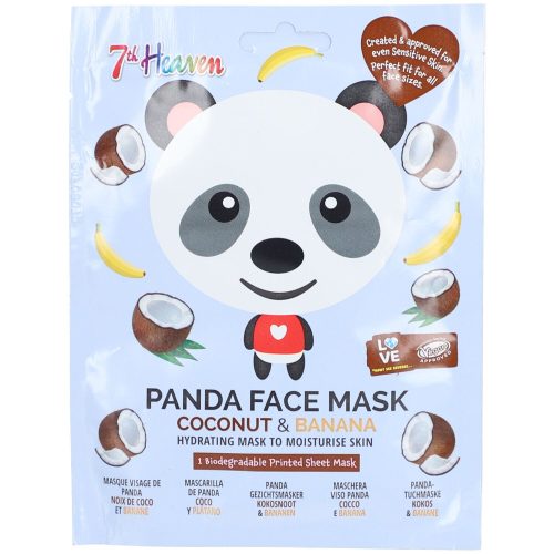 Face Food, Face Food Panda Face Sheet Mask (1 Stk)