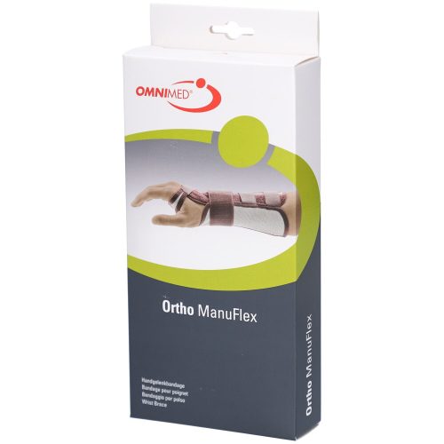 OMNIMED, OMNIMED Ortho Manu Flex Handgelenk-Bandage L 22cm rechts schwarz (1 Stück)