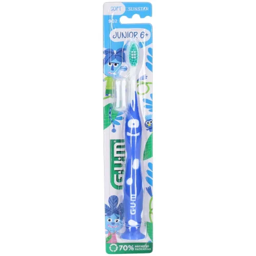 Sunstar Gum, Sunstar GUM JUNIOR Zahnbürste, 6-9 Jahre (1 Stk)