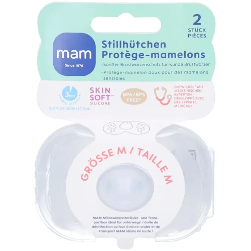 Mam, MAM Stillhütchen, Grösse M (2 Stk)