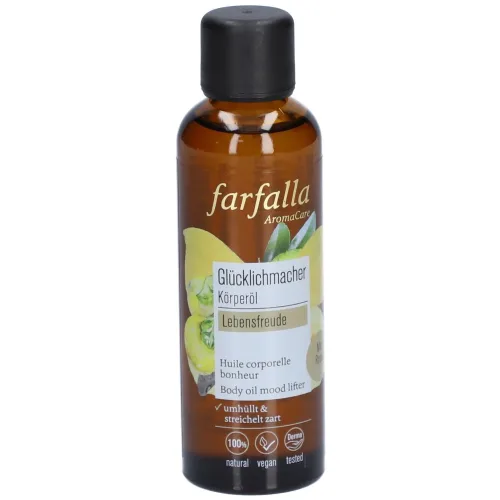 farfalla, farfalla Lebensfreude, Glücklichmacher Körperöl, 75ml