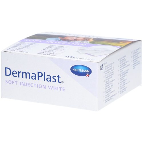 DERMAPLAST, DermaPlast Soft Injektionspflaster, 16x40mm, weiss (250 Stk)