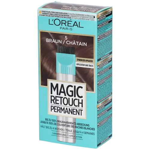 Magic Retouch, L'Oréal Paris Magic Retouch Permanent, 5 Braun