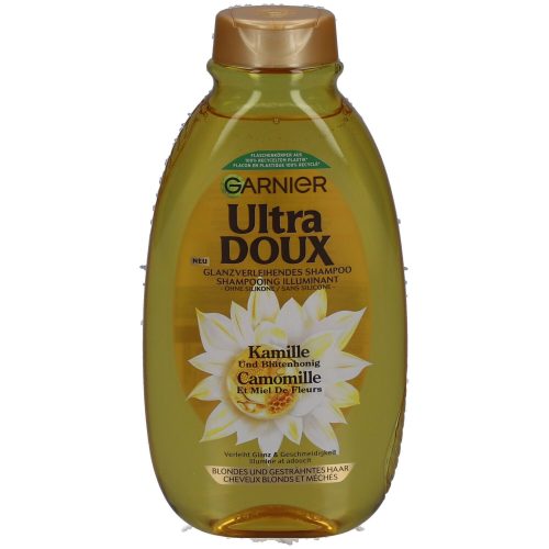 Ultra DOUX, Kamille Und Blütenhonig Shampoo Mit Aufhellender Wirkung, Nährt Und Verleiht Glanz Damen  300ml