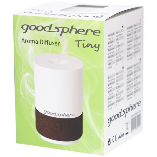 Goodsphere, Goodsphere Tiny Aroma-Diffusor – Aroma Diffuser/Lufterfrischer – weiss