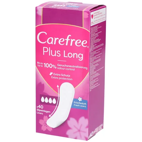 Carefree, Carefree Plus Long Frischeduft (40 Stk)