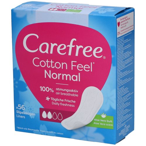 Carefree, Carefree Cotton Feel Normal Aloe Vera Duft (56 Stk)