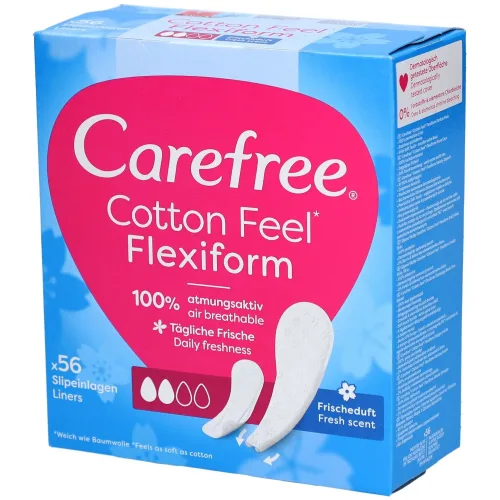 Carefree, Carefree Cotton Feel Flexiform Frischeduft (56 Stk)