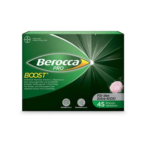 Berocca, Berocca Pro Boost Brausetabletten (45 Stk)