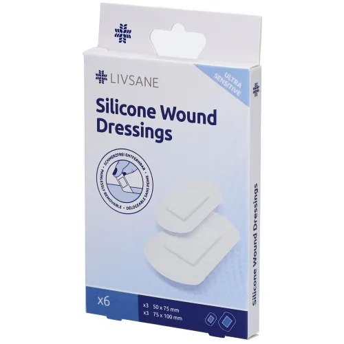 Livsane, Livsane Silikon-Wundverband ultra-sensitive (6 Stk)