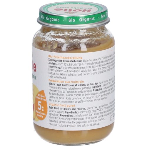 Holle, Holle Apfel & Pfirsich (190g)