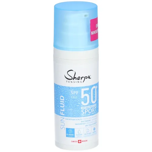 Sherpa Tensing, Sherpa Tensing Sonnen Fluid SPF 50 Sport