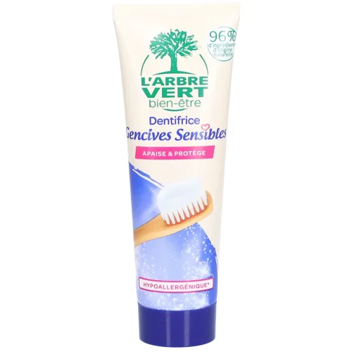 L'ARBRE VERT, L'ARBRE VERT Zahnpasta für empfindliches Zahnfleisch (75ml)