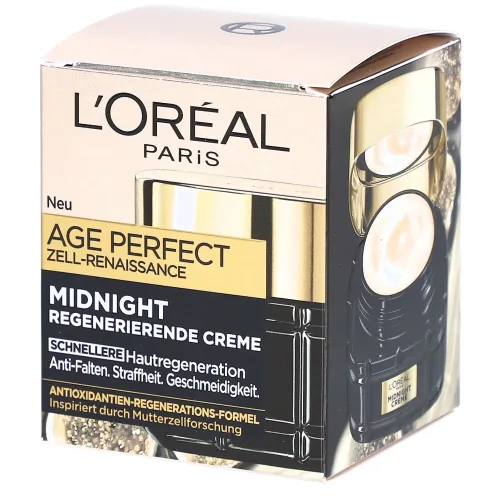 L'Oréal Paris, L?Oréal Paris Age Perfect Zell-Renaissance Midnight Creme Nachtcreme 50 ml Damen