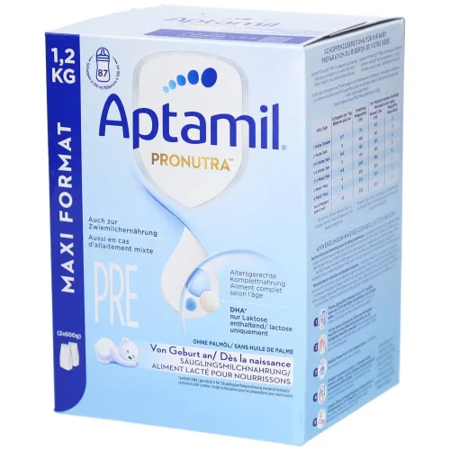 Aptamil Anfangsmilch Pre Pronutra von Geburt an