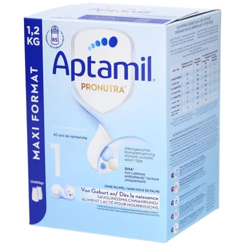 Aptamil Pronutra 1 Säuglingsmilchnahrung von Geburt an