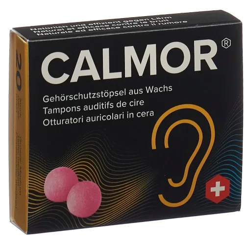 CALMOR, CALMOR Gehörschutzstöpsel Wachs (20 Stk)