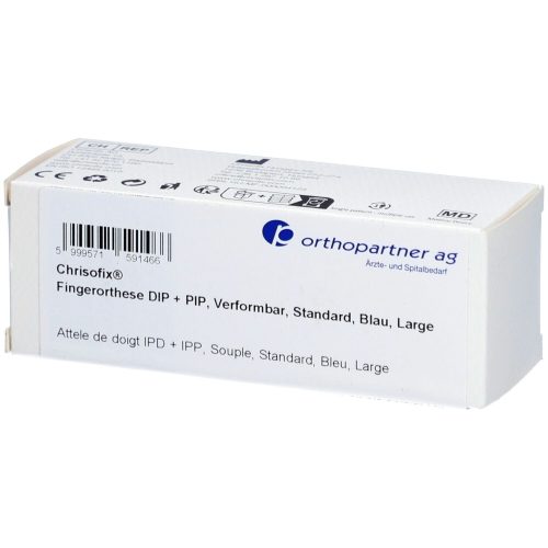 Chrisofix, Chrisofix Fingerschiene, DIP+PIP, Grösse L, verformbar (1 Stk)