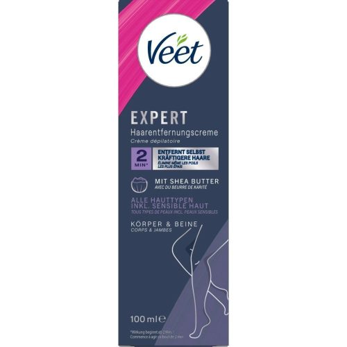 Veet, Veet - Expert Haarentfernungscreme Körper & Beine, 100  ml