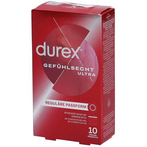 Durex, Durex Feeling Ultra Thin Condoms[Transparent-10 pcs], 10 Stück - Amorana