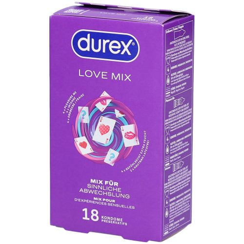 Durex, Durex - Love Mix - Samt - 18 Stück