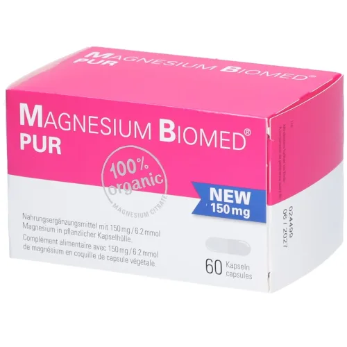 Biomed, Magnesium Biomed Pur Kapseln (60 Stk)